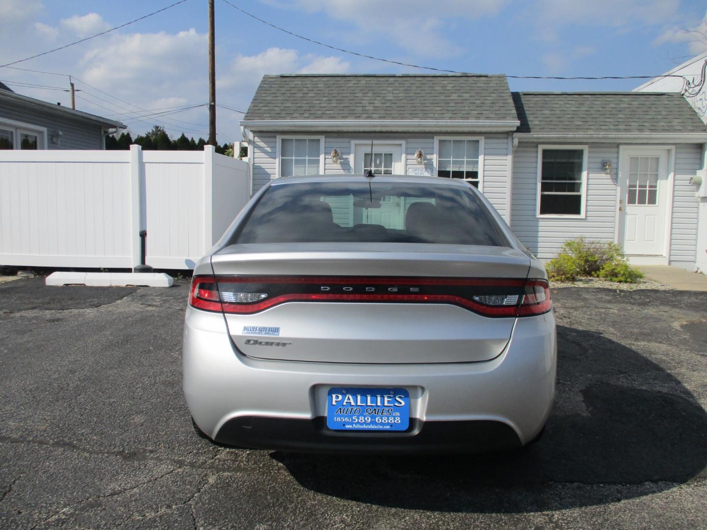 2013 SILVER Dodge Dart (1C3CDFAA4DD) , AUTOMATIC transmission, located at 540a Delsea Drive, Sewell, NJ, 08080, (856) 589-6888, 39.752560, -75.111206 - Photo#5